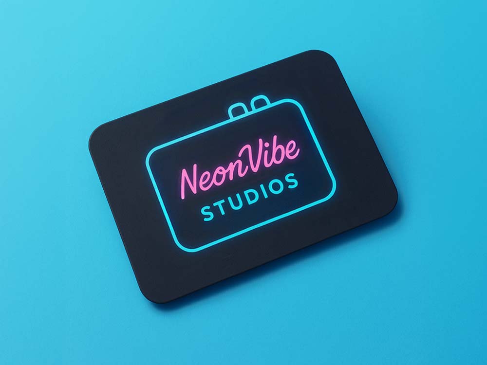 Logo Design für Neon Retro Studio mit kreativem und modernem Stil